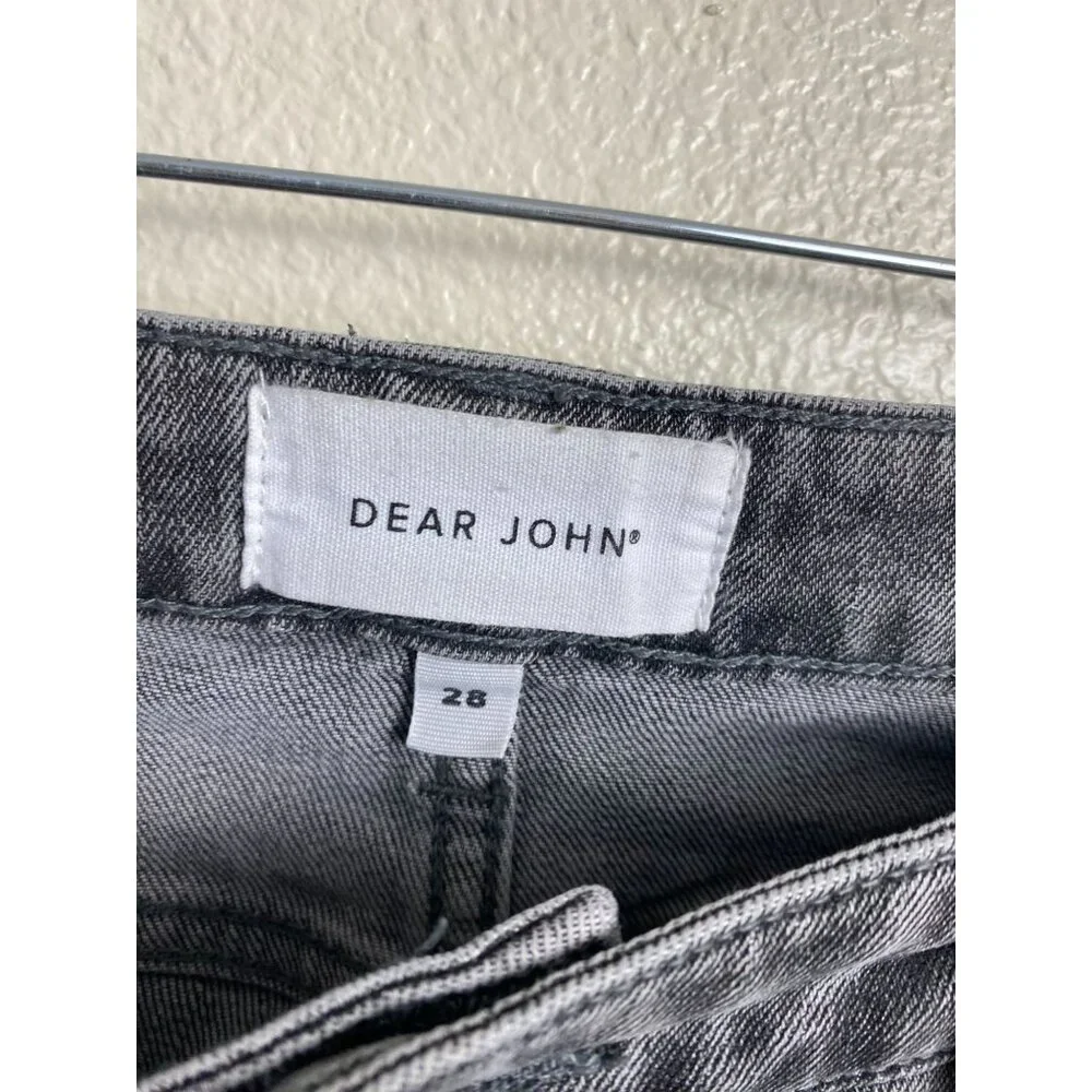 Dear‎ John Womens Jaxtyn Bootcut Gray Jeans Size 28 Western Rodeo Cowboy Cowgirl